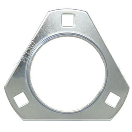 Aftermarket Flange Half, Bearing 3 Bolt Triangular A-FTR372-I-AI